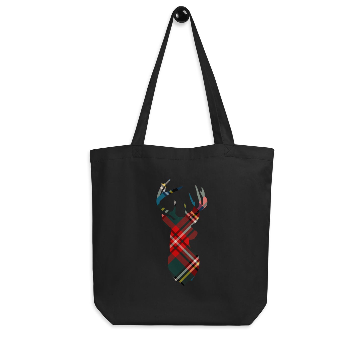 Holiday Red Buck - Medium Eco Tote Bag