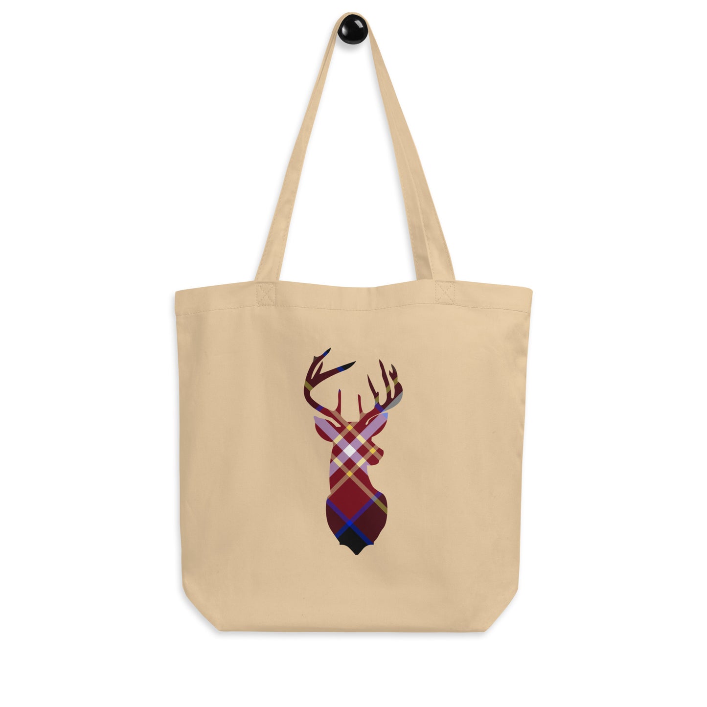 Holiday Cranberry Buck - Medium Eco Tote Bag