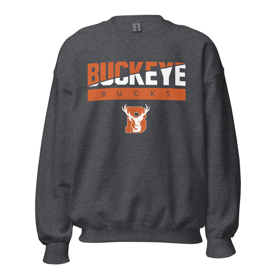 Buckeye Slant - Crewneck