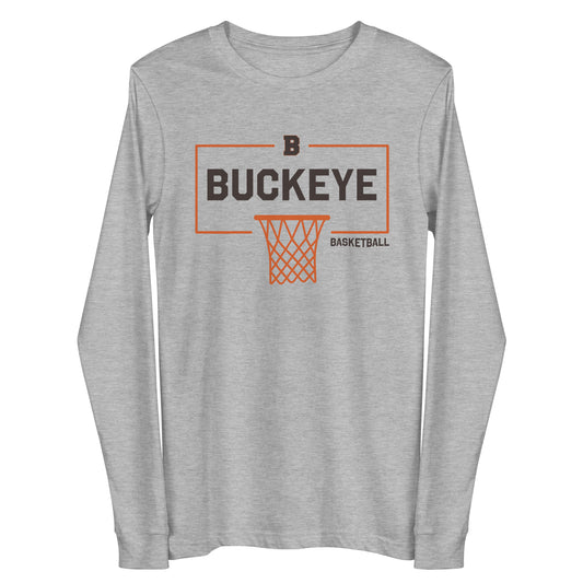 Buckeye Youth Basketball - Adult Long Sleeve Tee