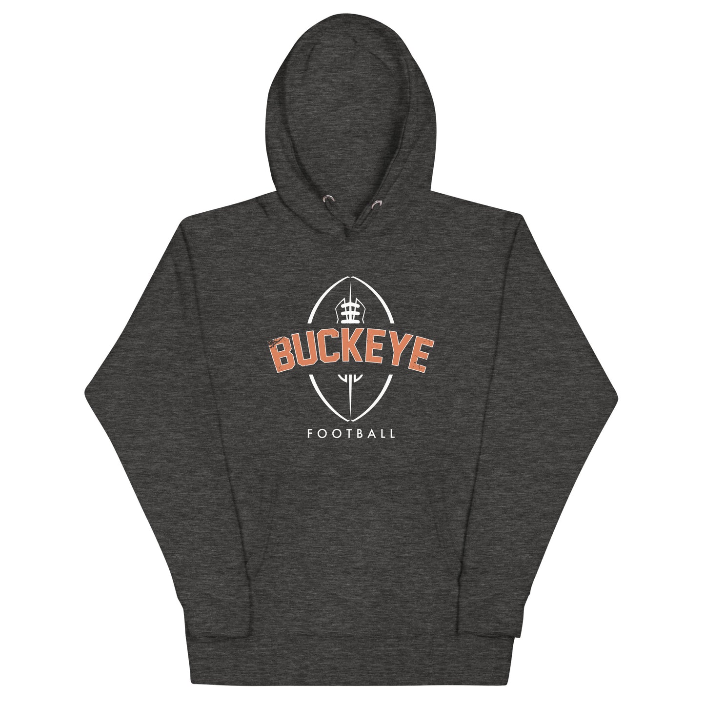 Buckeye Football Distressed - Hoodie