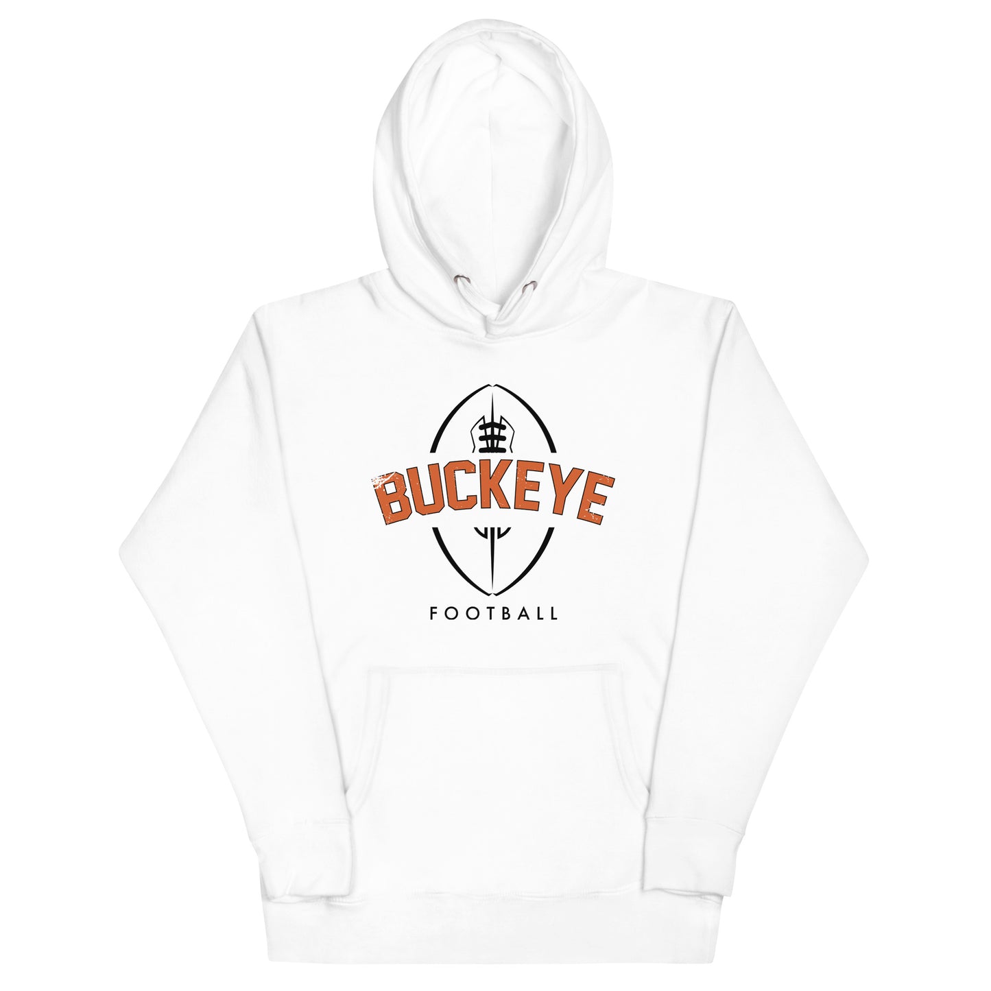 Buckeye Football Distressed - Hoodie