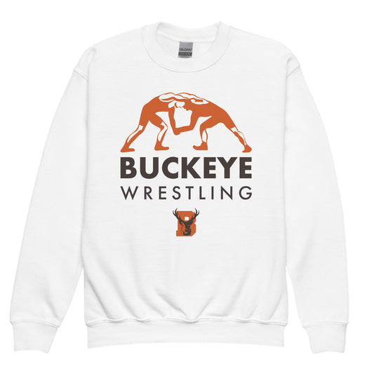 Buckeye Wrestling - Youth crewneck