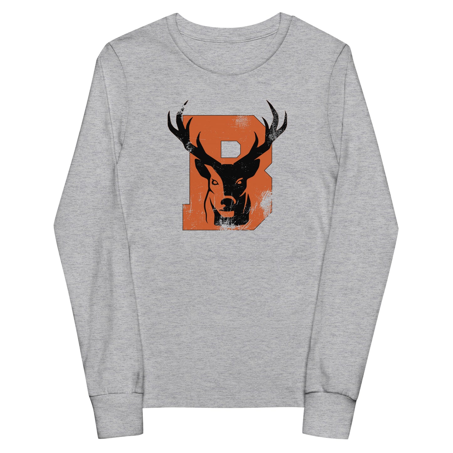Buckeye Rebounders Distressed B - Youth long sleeve tee