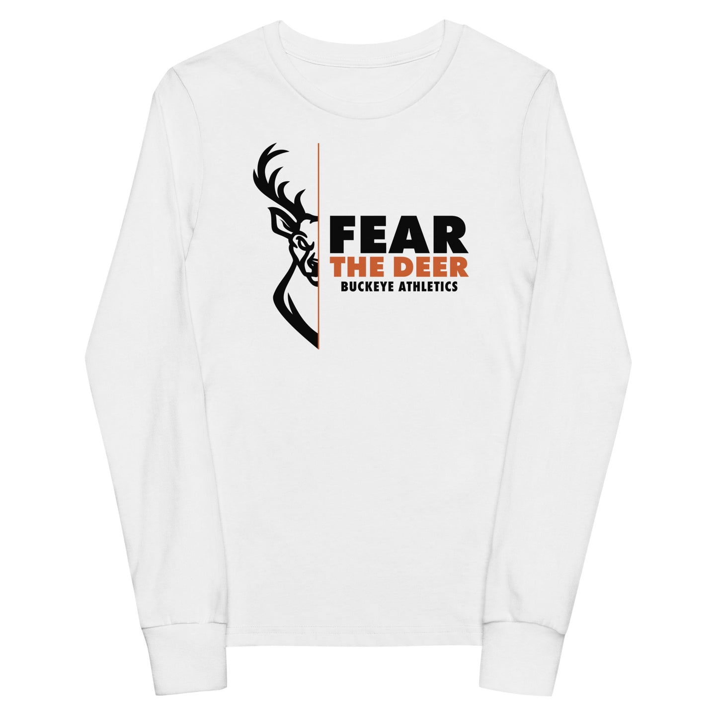 "Fear the Deer" - Youth long sleeve tee