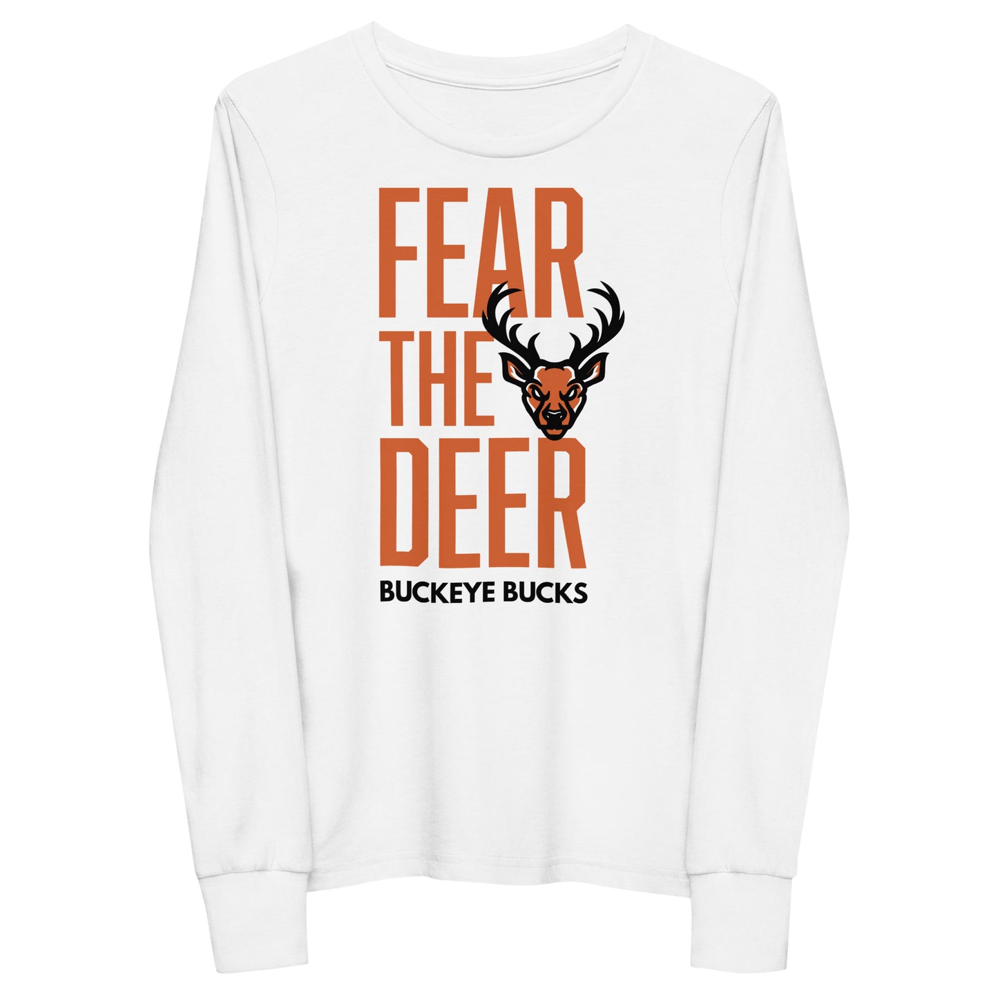 "Fear the Deer 2.0" - Youth long sleeve tee