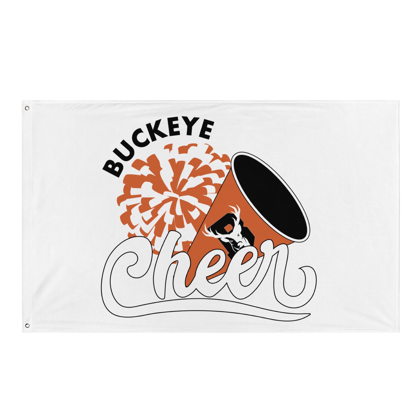 Buckeye Cheerleading Flag