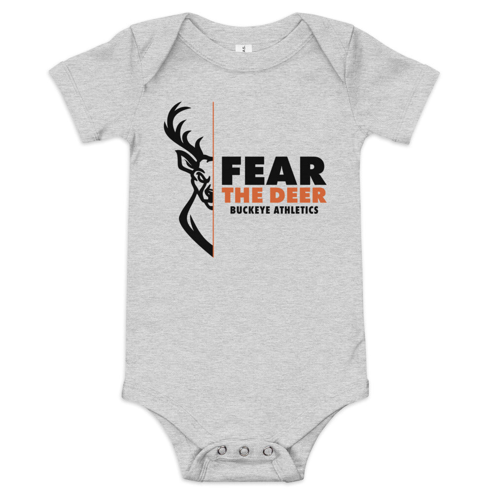 Fear The Deer - Baby short sleeve one piece