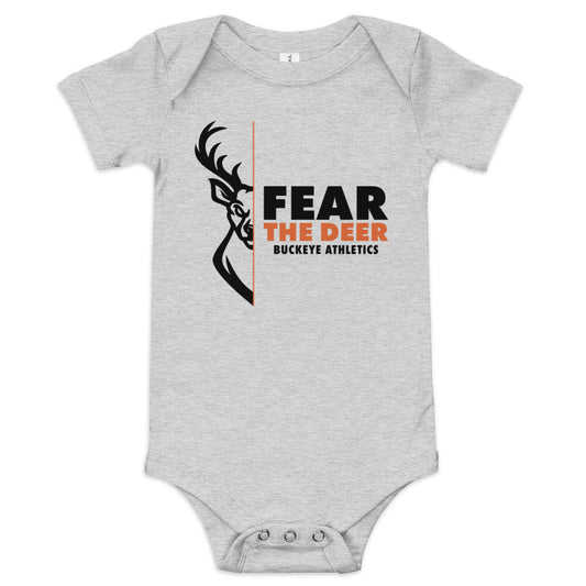 Fear The Deer - Baby short sleeve one piece