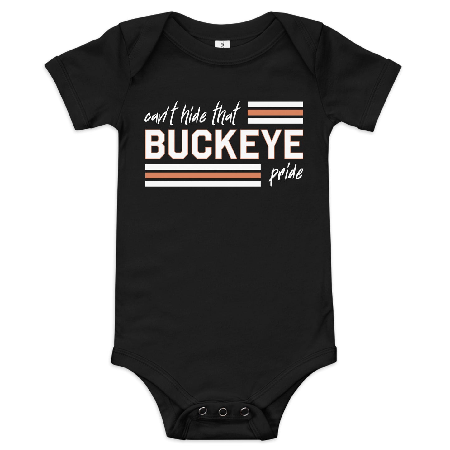 Buckeye Pride - Baby short sleeve one piece