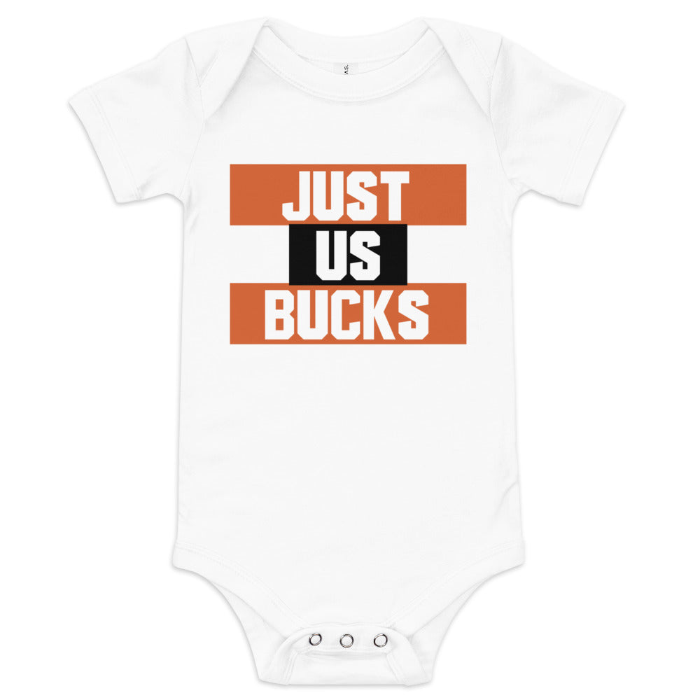 Just Us Bucks - Baby short sleeve one piece