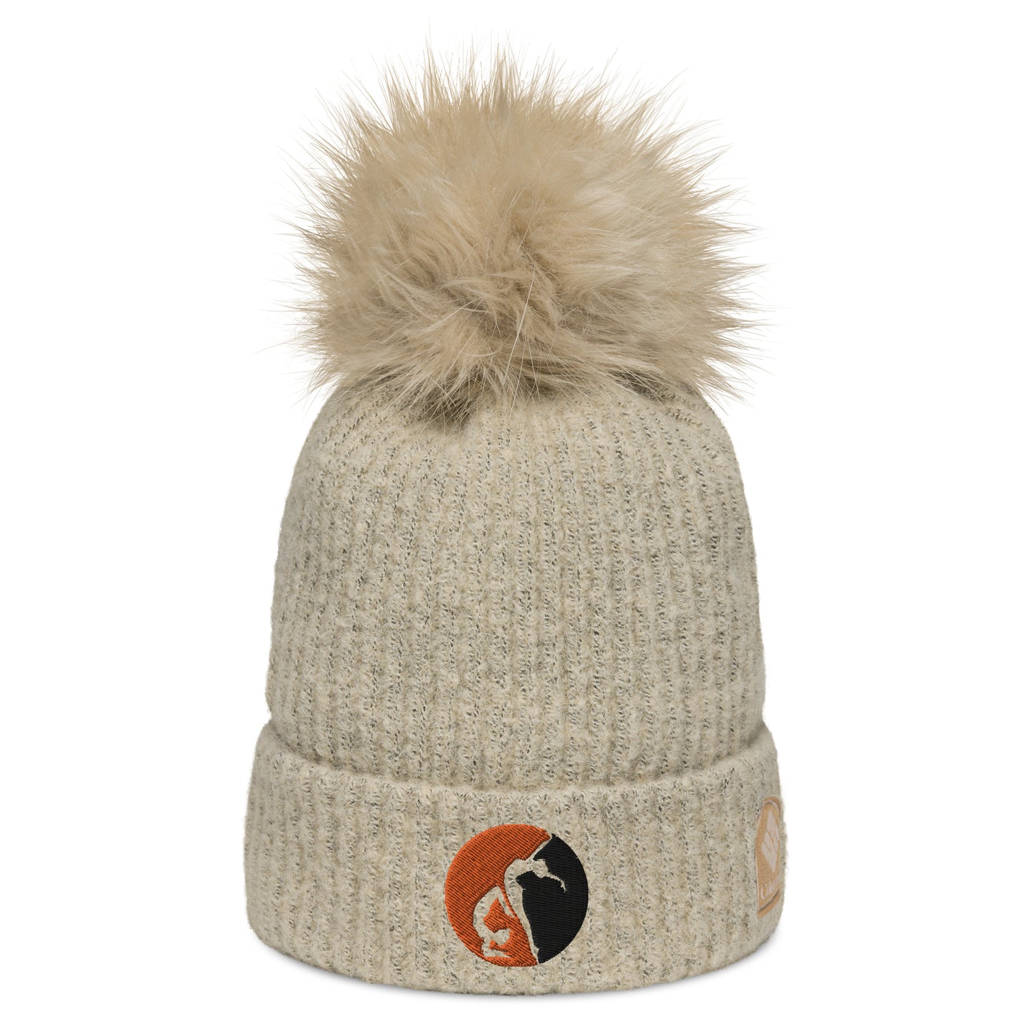 Buckeye Gymnastics - Columbia pom-pom beanie