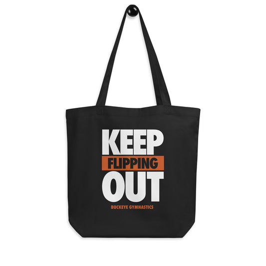 Keep Flipping Out - Medium Eco Tote Bag