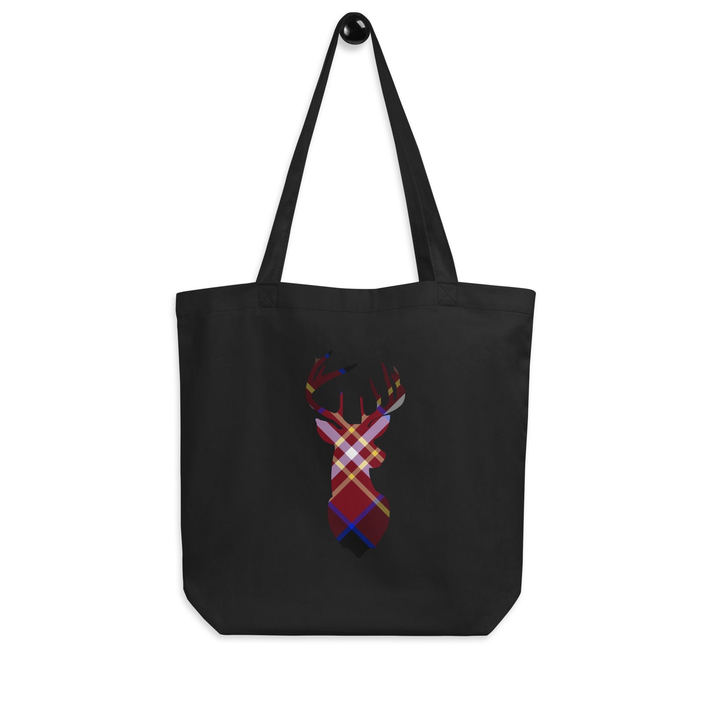Holiday Cranberry Buck - Medium Eco Tote Bag