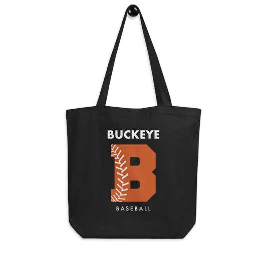 Buckeye Baseball - Medium Eco Tote Bag