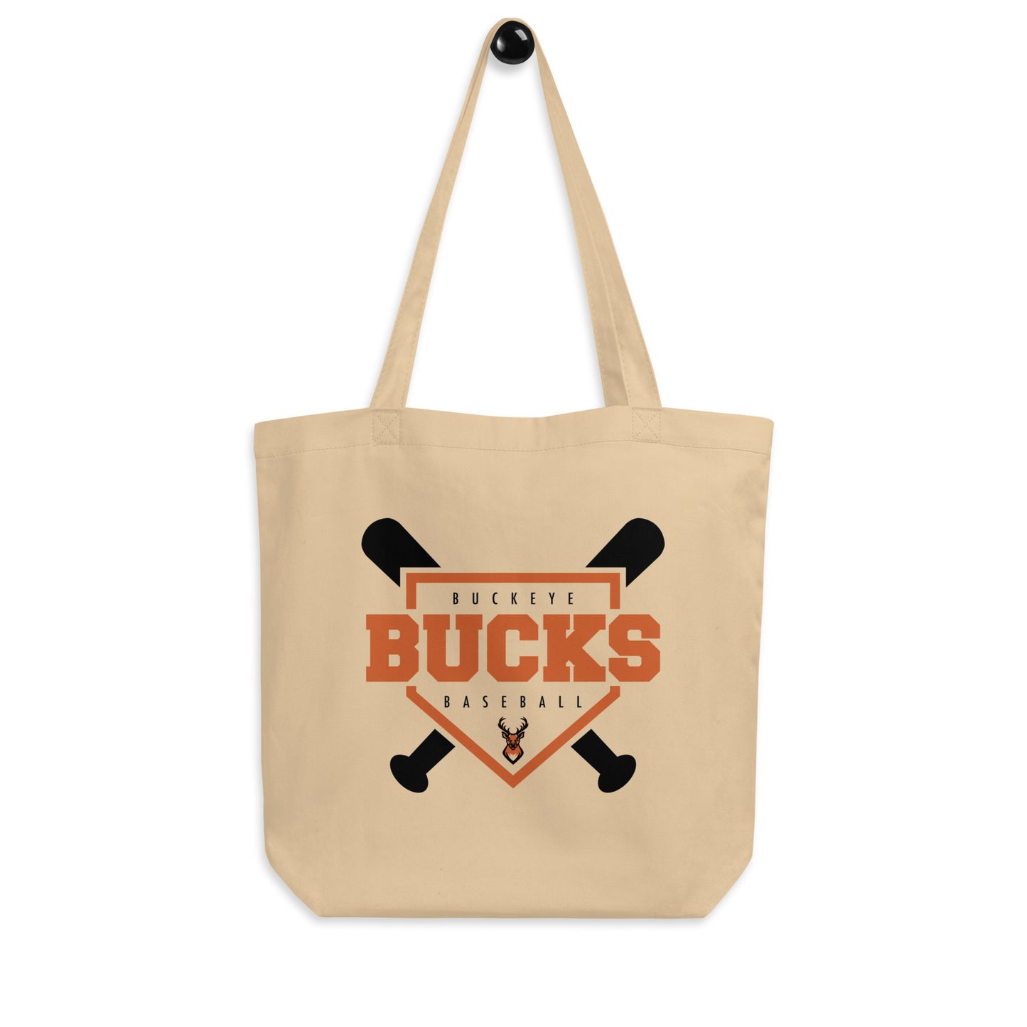 Buckeye Baseball - Medium Eco Tote Bag