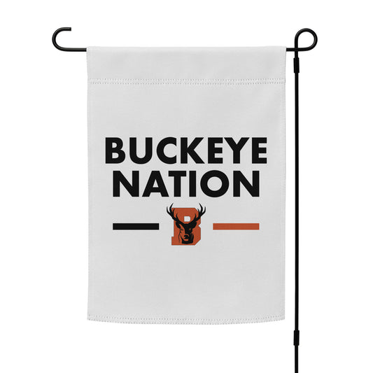 Buckeye Nation - Garden Flag