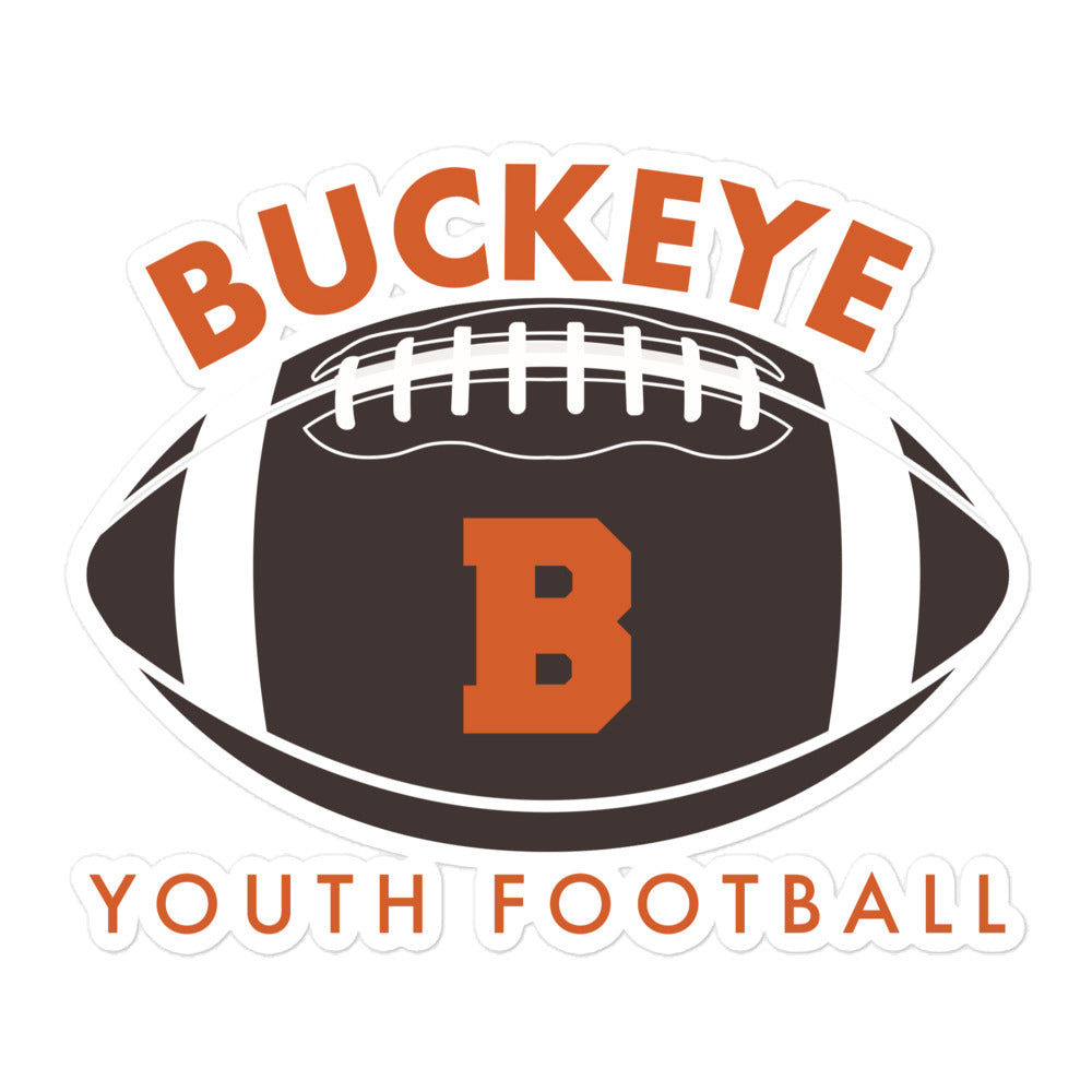 Buckeye Youth Football Sticker