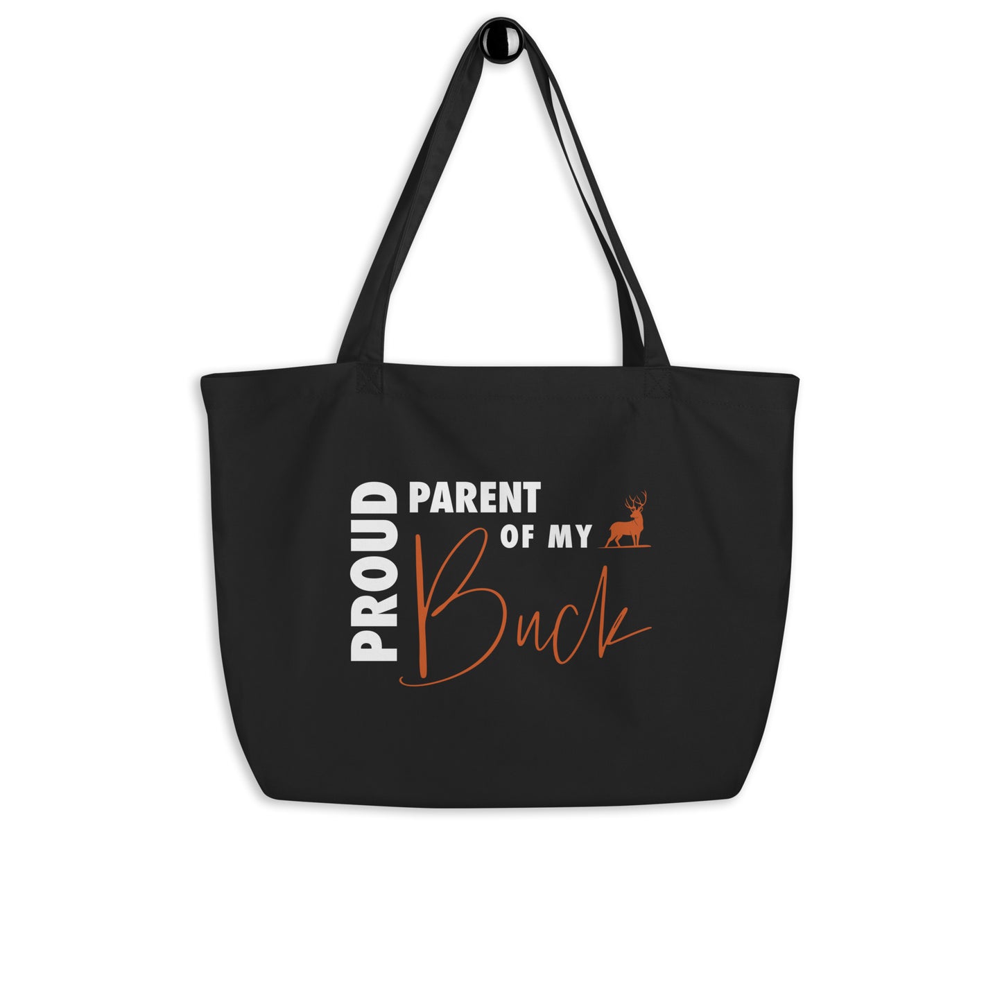 Buckeye Proud Parent - Large organic tote bag