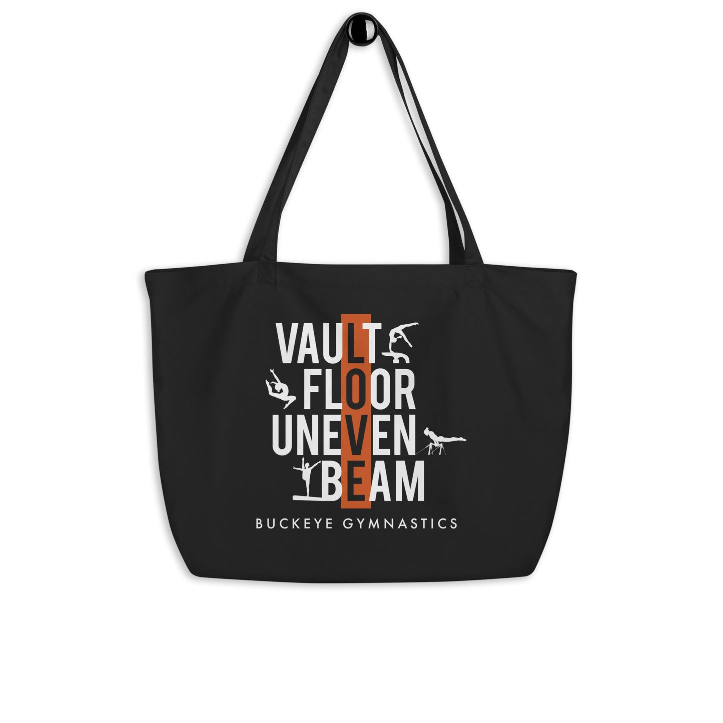 Buckeye Gymnastics - Large organic tote bag