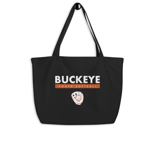 Buckeye Youth Softball - Large organic tote bag