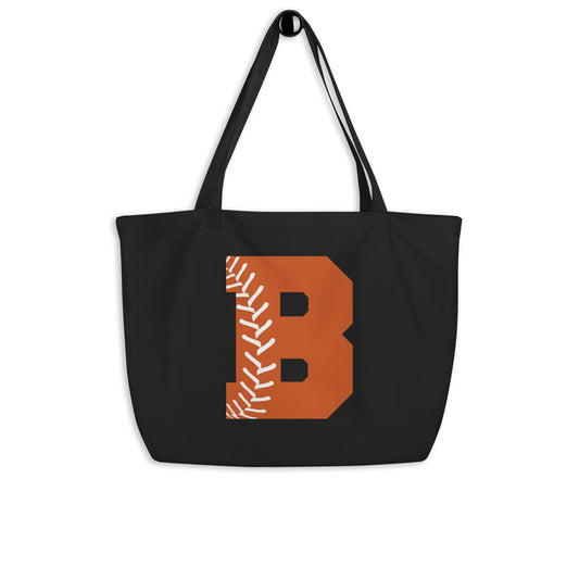 Buckeye Baseball/Softball B - Large organic tote bag