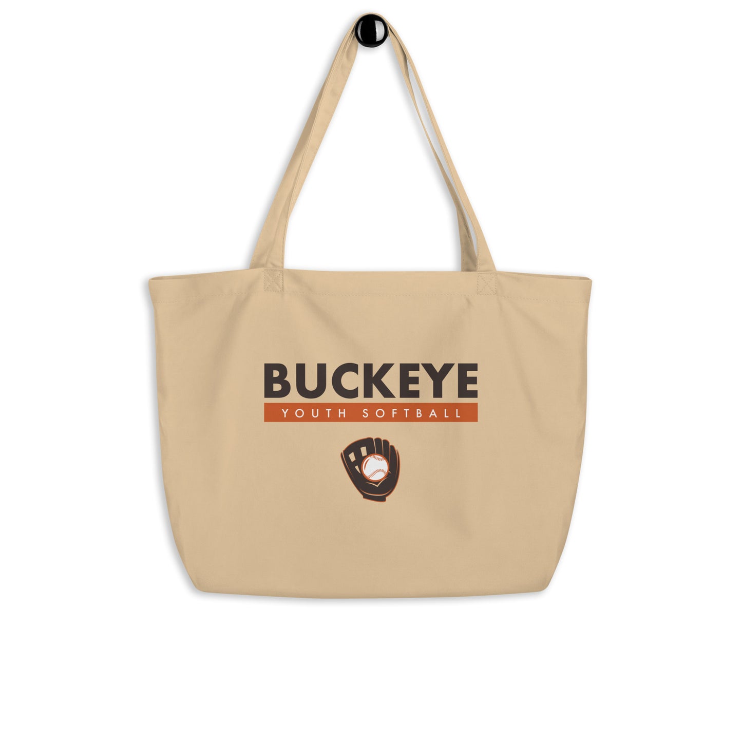 Buckeye Youth Softball - Large organic tote bag