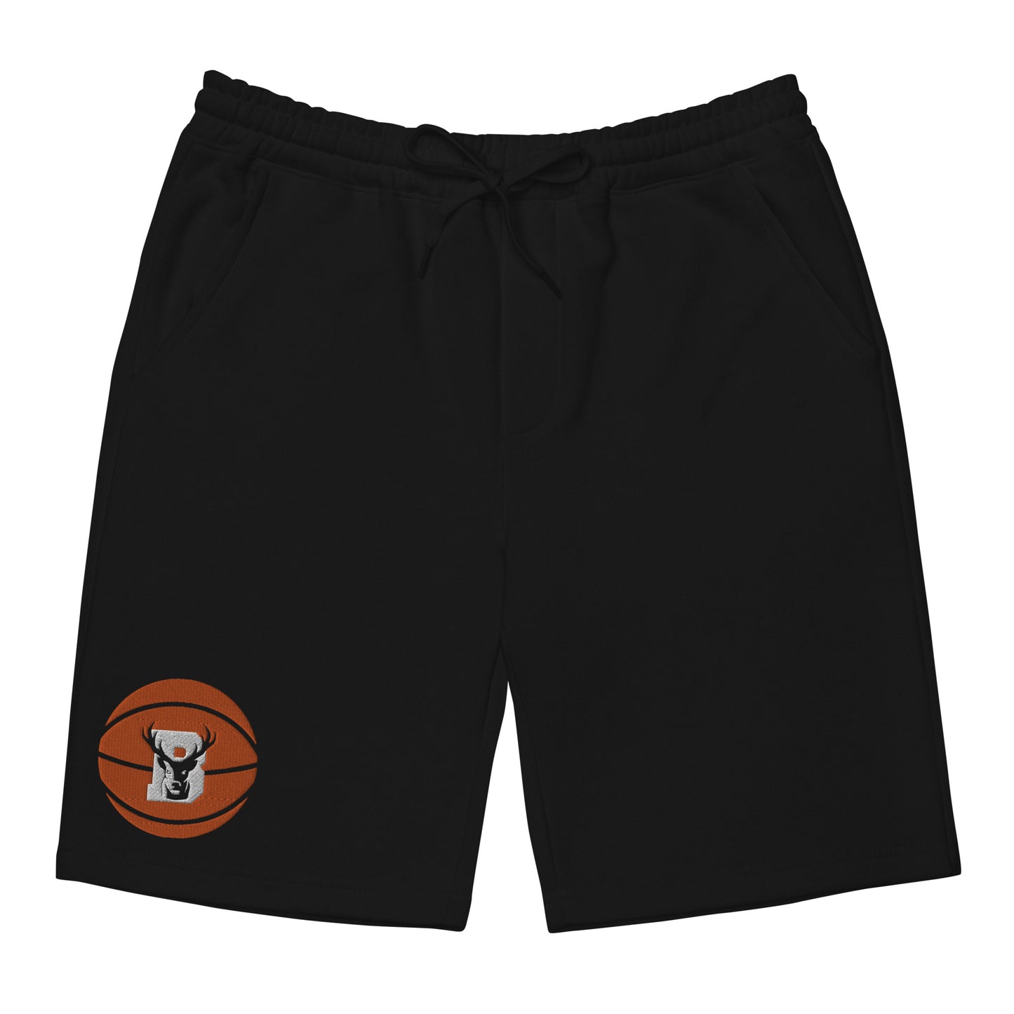 Buckeye Basketball - Embroidered Men's fleece shorts