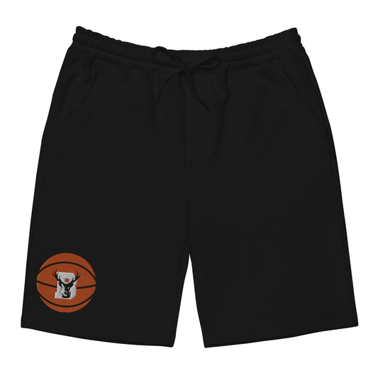 Buckeye Basketball - Embroidered Men's fleece shorts