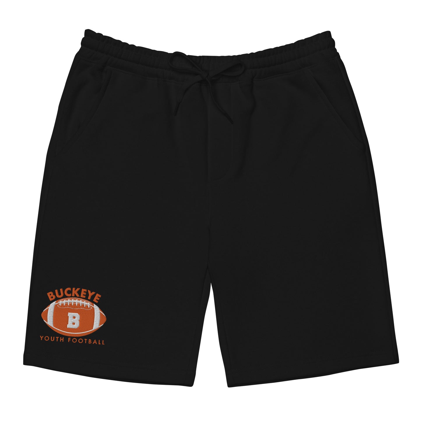 Buckeye Youth Football - Embroidered Men's fleece shorts