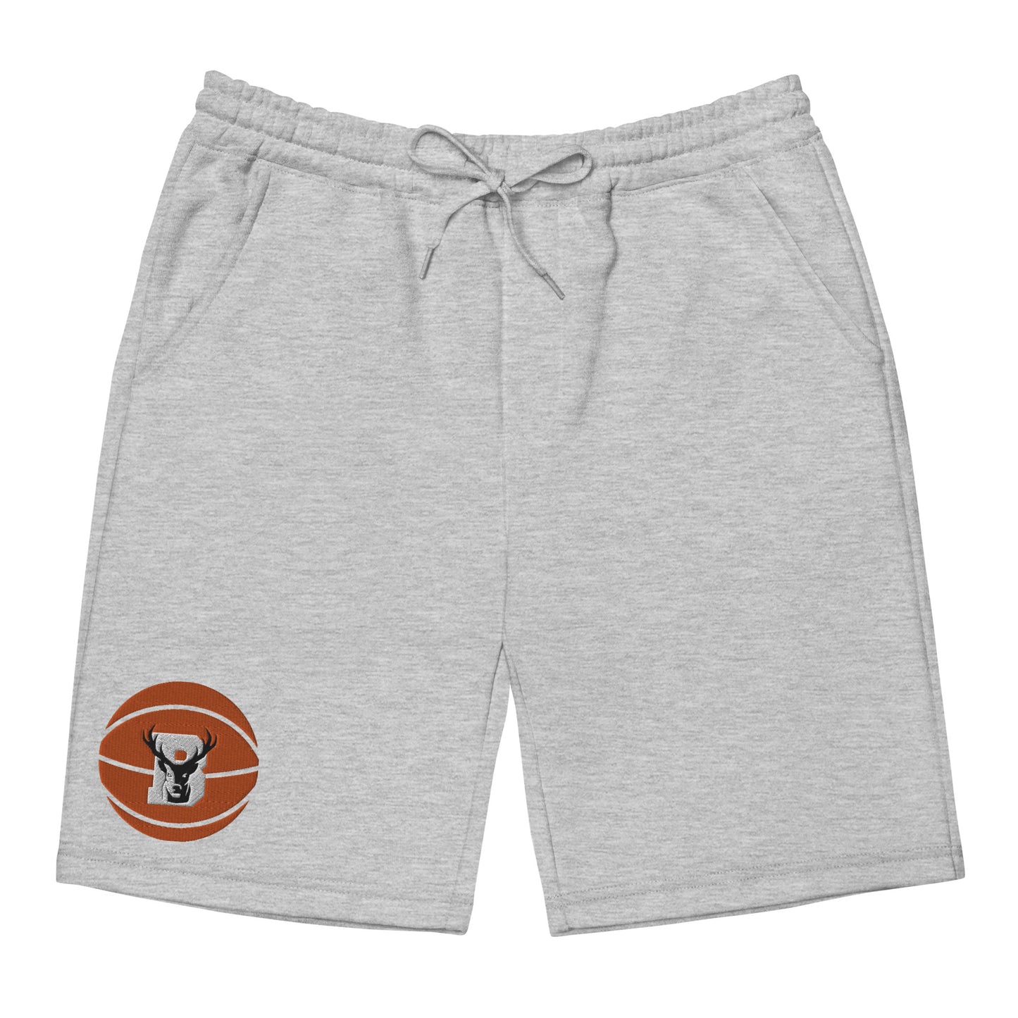 Buckeye Basketball - Embroidered Men's fleece shorts