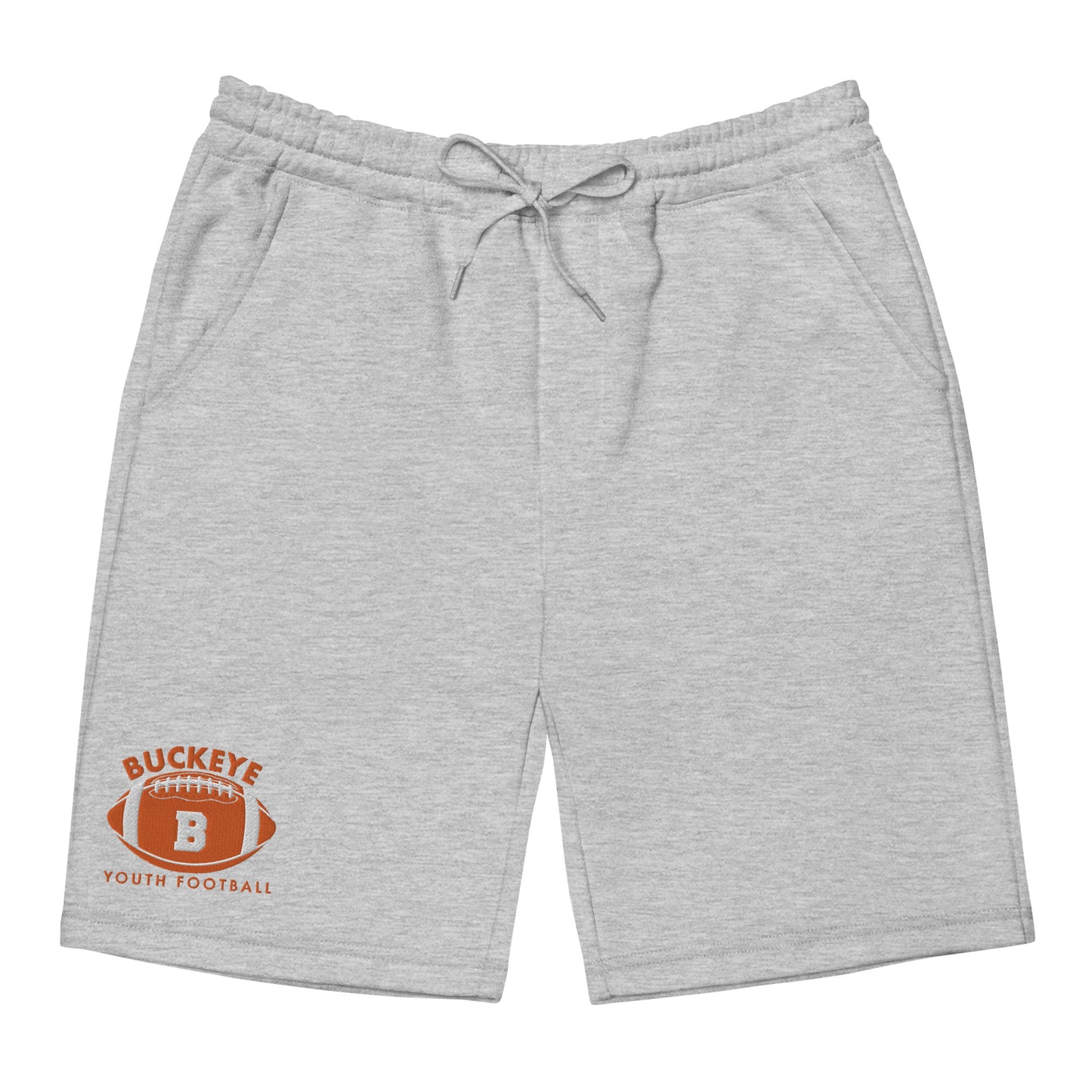 Buckeye Youth Football - Embroidered Men's fleece shorts