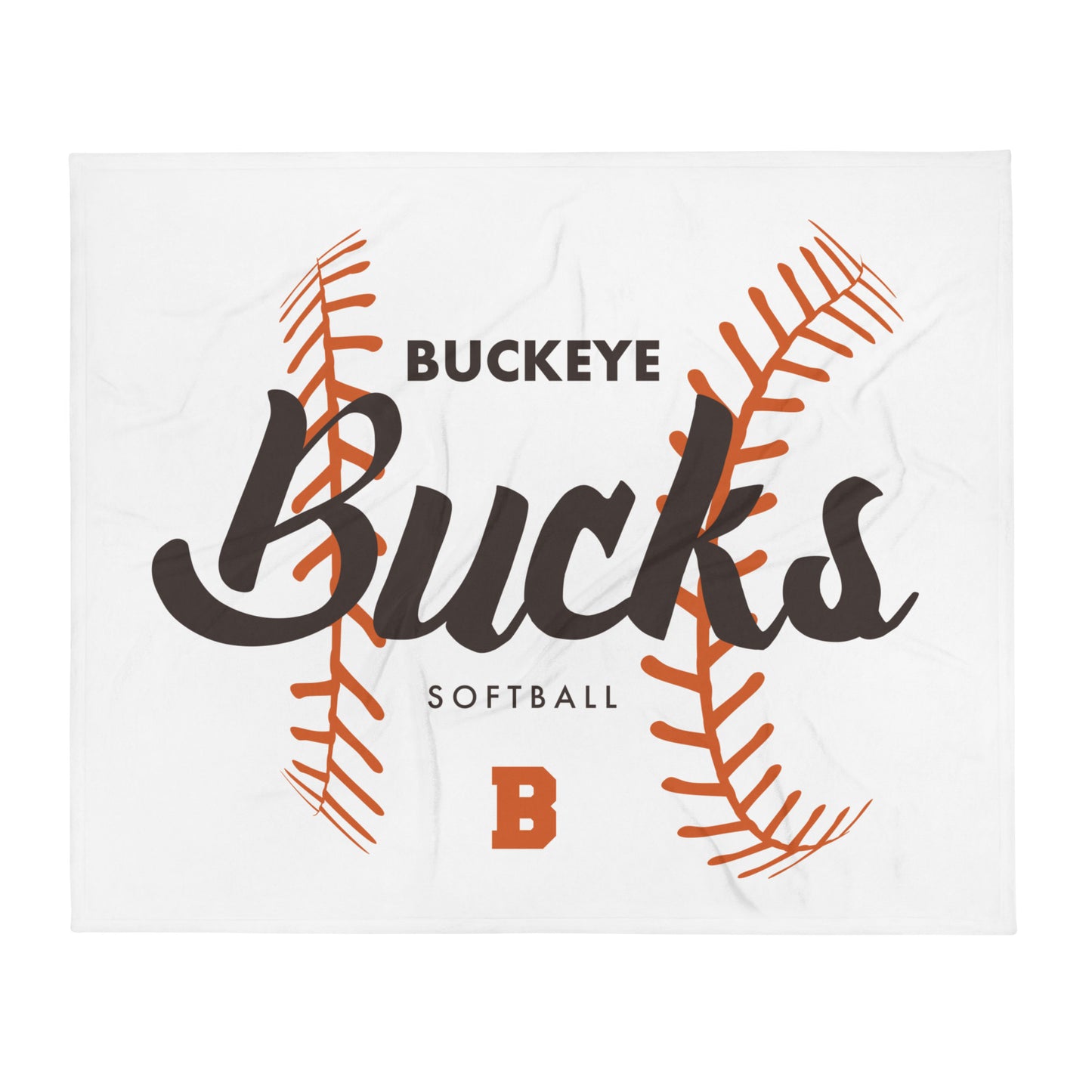 Buckeye Softball - Throw Blanket