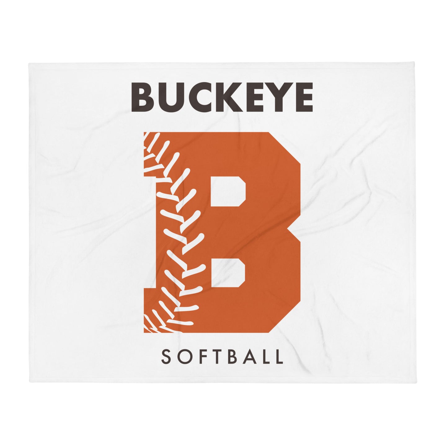 Buckeye Softball - Throw Blanket