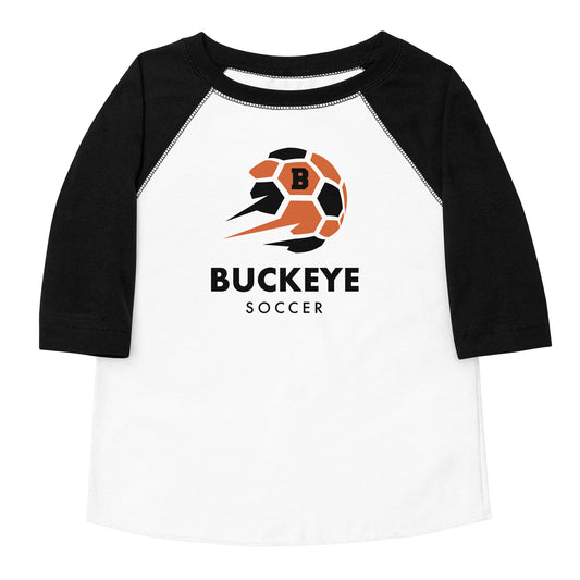 Buckeye Soccer - Toddler baseball shirt