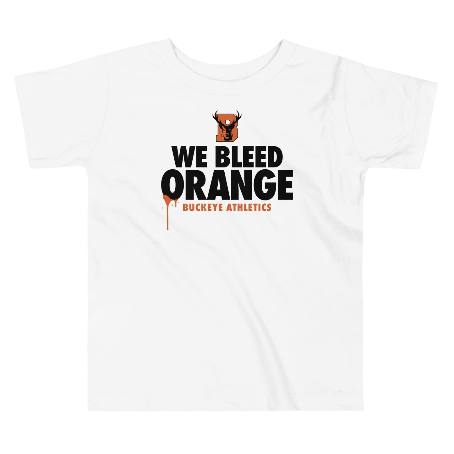 We Bleed Orange - Toddler Tee