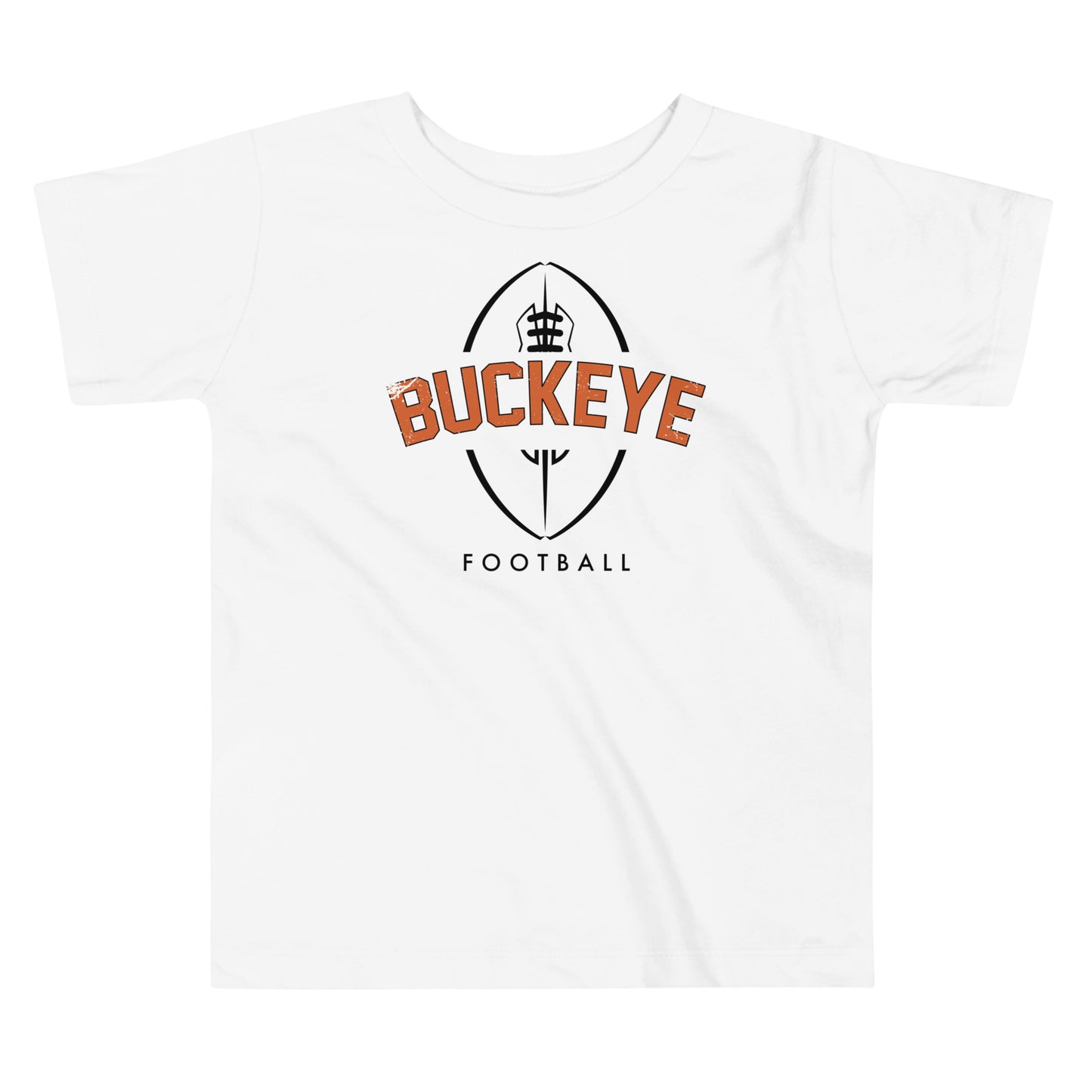 Buckeye Football Distressed - Toddler Tee