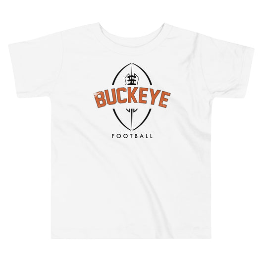 Buckeye Football Distressed - Toddler Tee