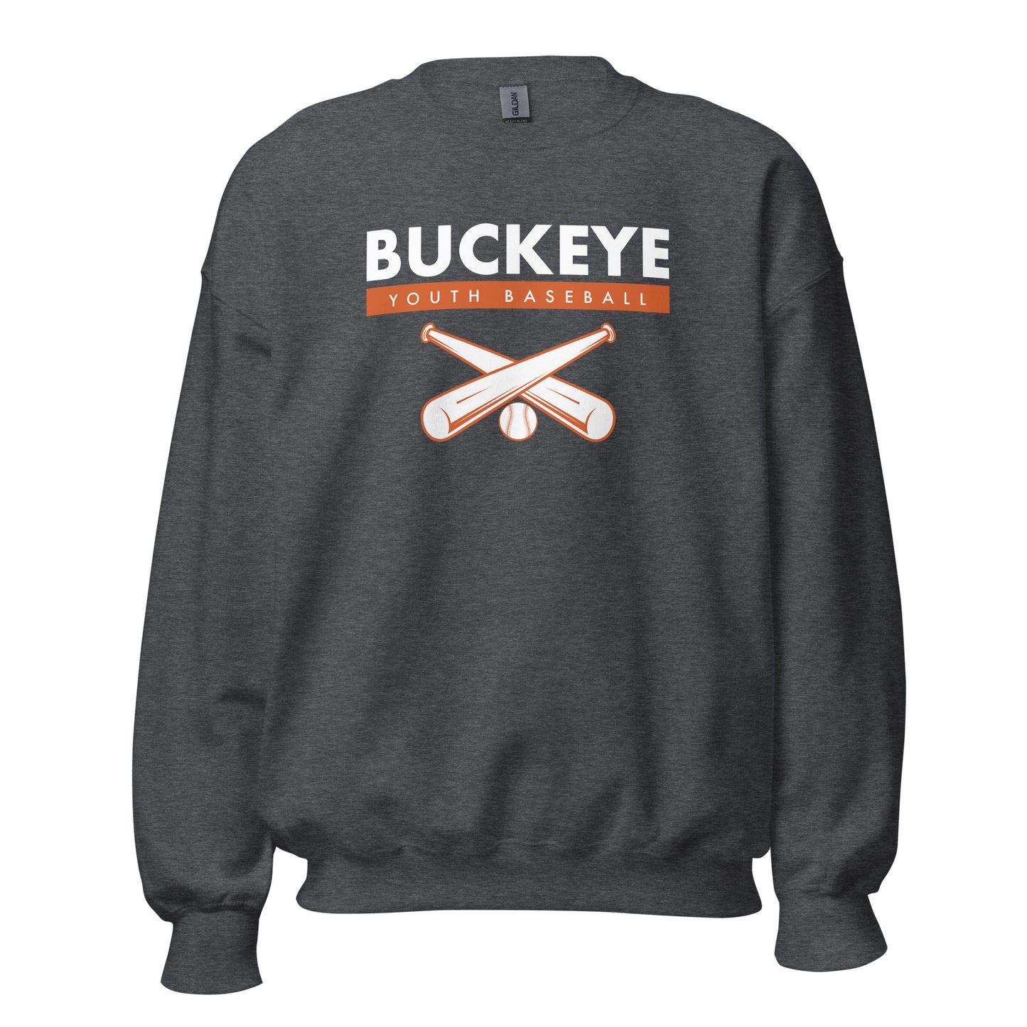 Buckeye Youth Baseball - Adult Crewneck