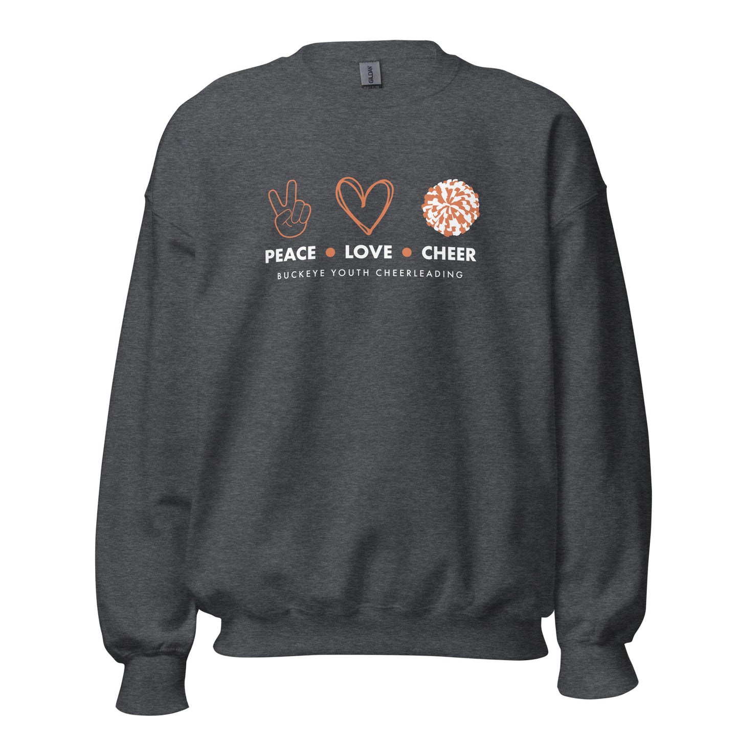 Buckeye Youth Cheerleading - Adult Crewneck