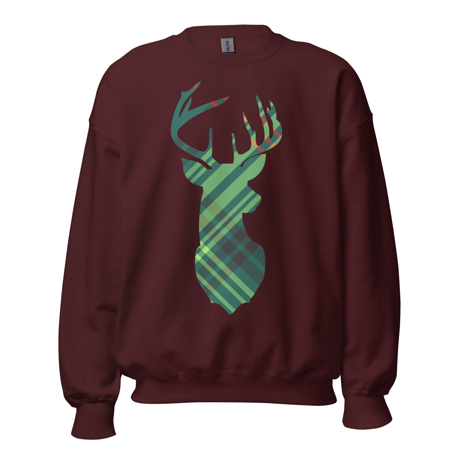 Holiday Green Buck - Crewneck