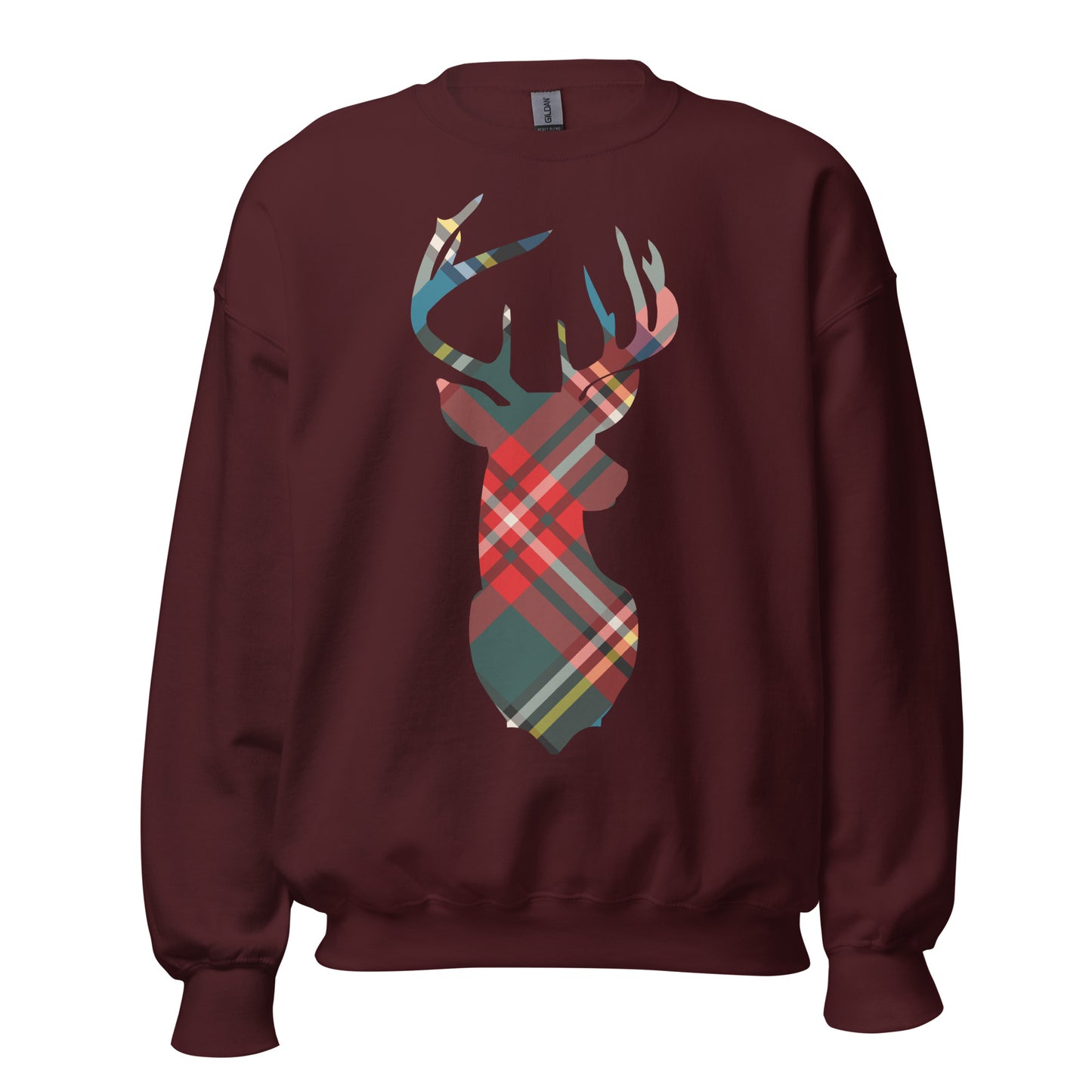 Holiday Red Buck - Crewneck
