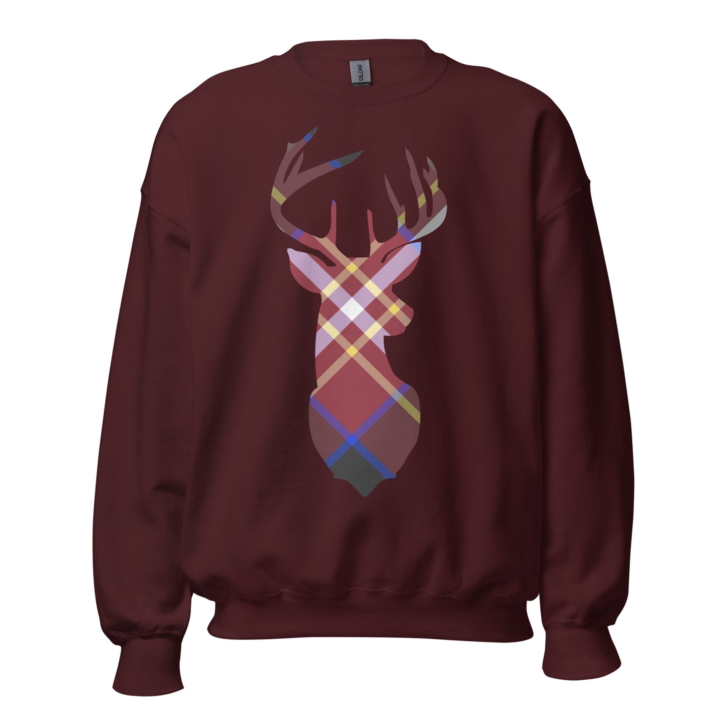 Holiday Cranberry Buck- Crewneck