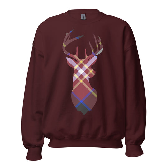 Holiday Cranberry Buck- Crewneck