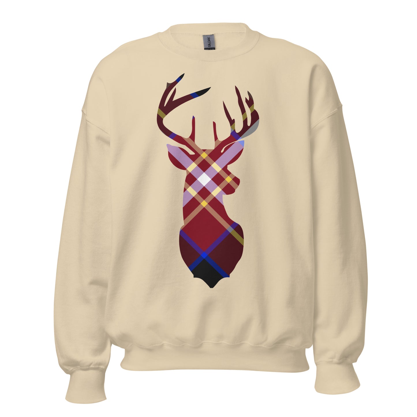 Holiday Cranberry Buck- Crewneck