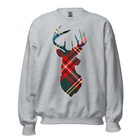 Holiday Red Buck - Crewneck