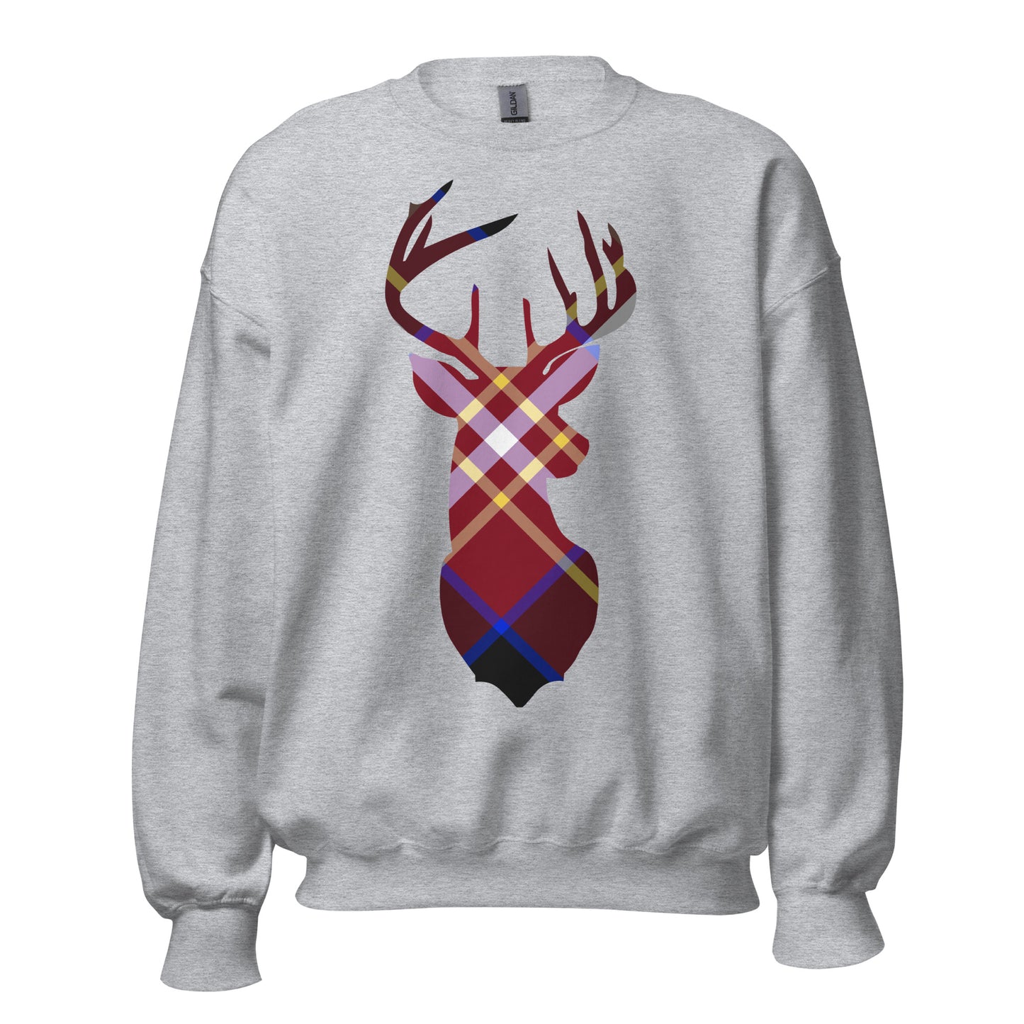 Holiday Cranberry Buck- Crewneck