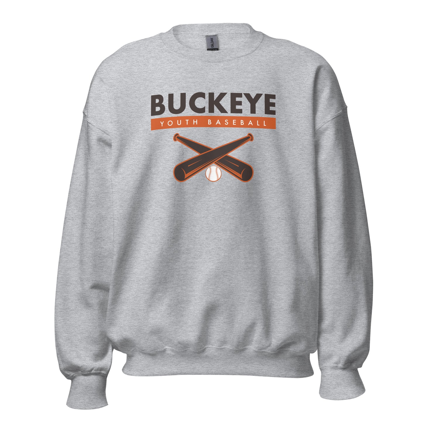 Buckeye Youth Baseball - Adult Crewneck