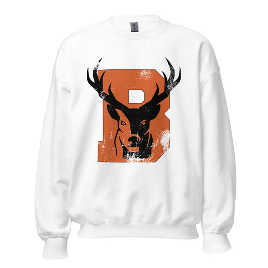 B Distressed - Crewneck