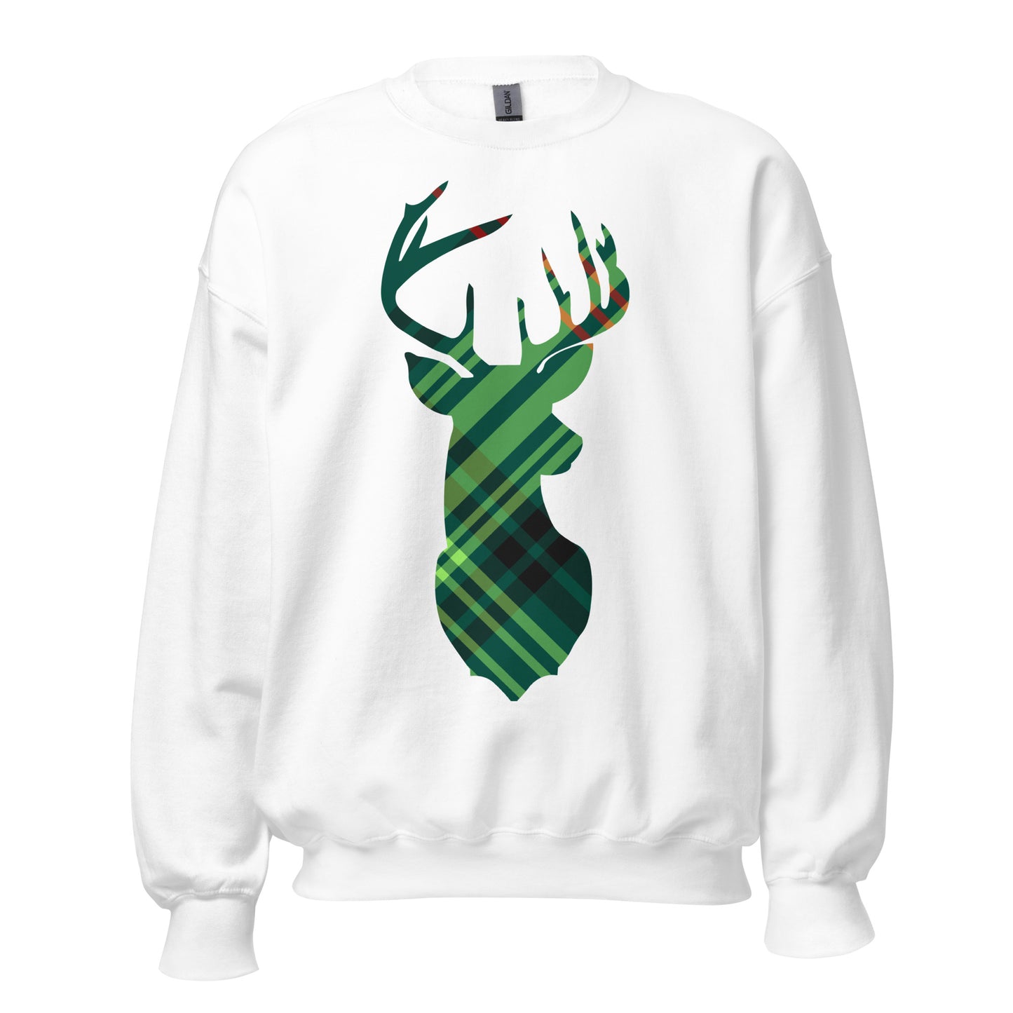 Holiday Green Buck - Crewneck